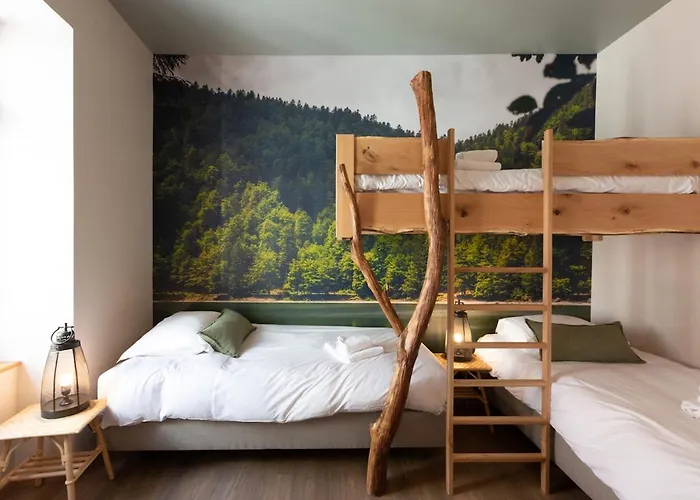 Апартаменты A Travers Champs Avec Sauna Et Parking